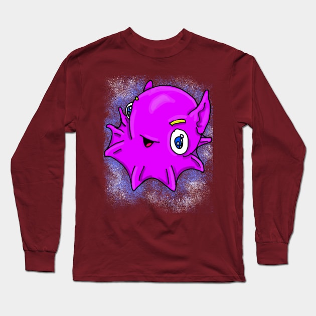 Cutiepie Octopus Long Sleeve T-Shirt by KatsMind